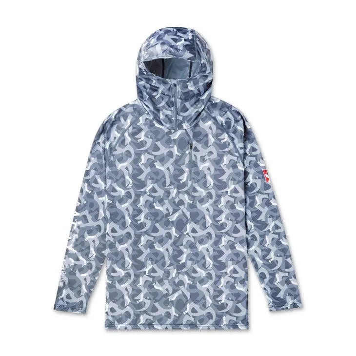 Camo Fishing Hoodies Performance Shirt
