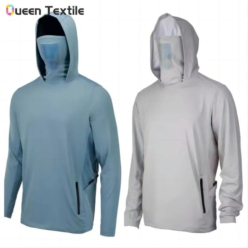 โรงงานเสื้อตกปลาผ้าระบายอากาศ