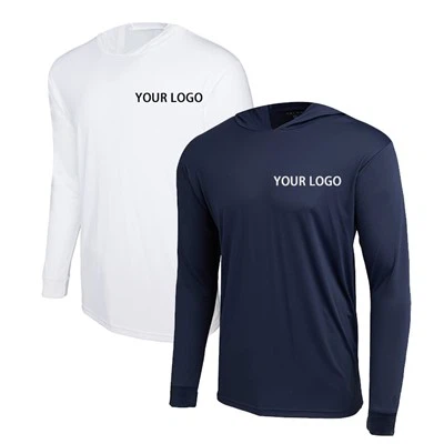 เสื้อตกปลามีฮู้ดลายปลาเซลฟิช